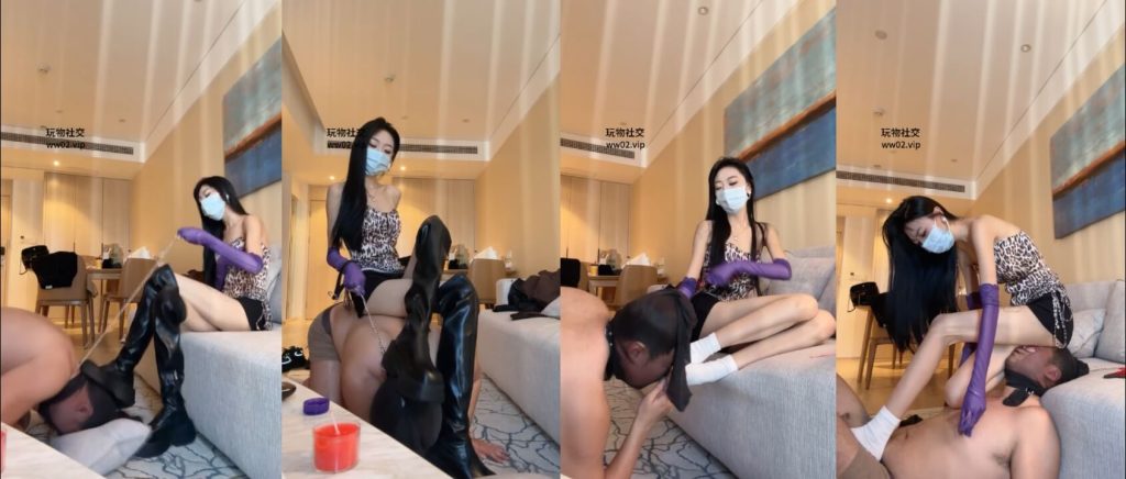 凉子 - 强迫厕奴吃屎 - 厕奴调教