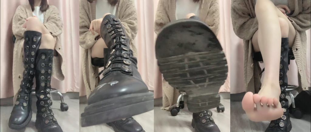 欣然莫 - 红绿灯长靴场 - 第一视角