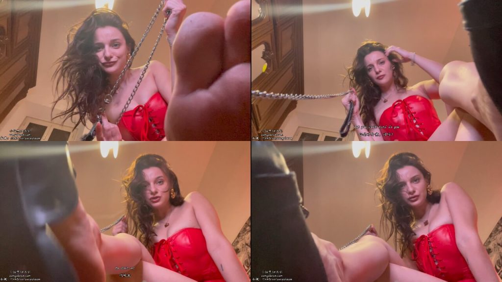 女神脚下的人体擦鞋器 | 第一视角