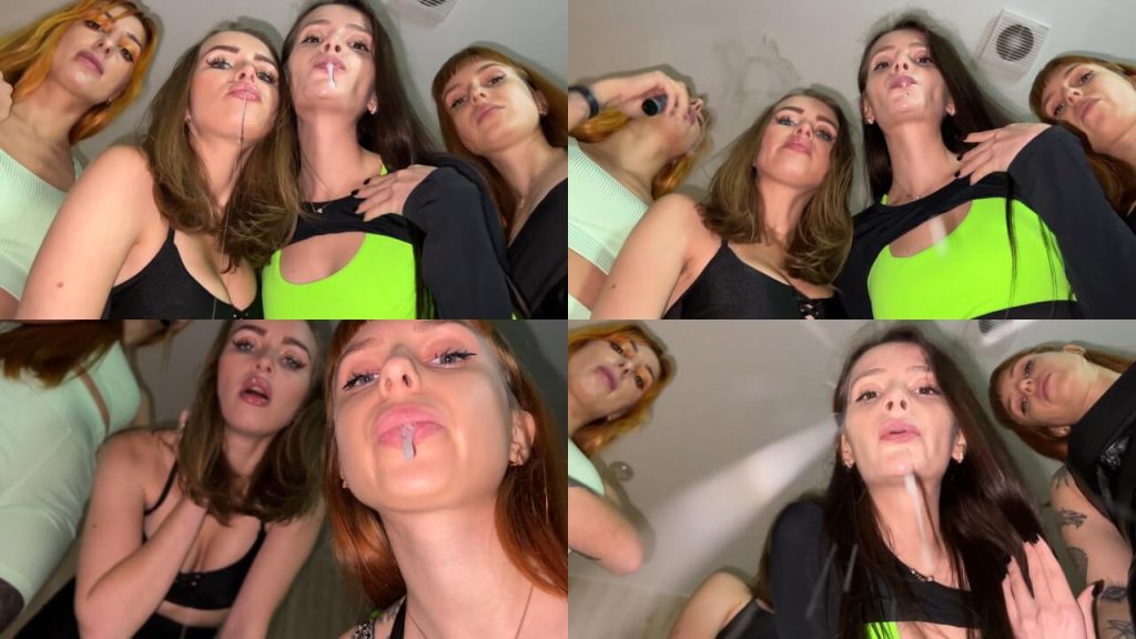 精神小妹的人体痰盂 | 羞辱调教