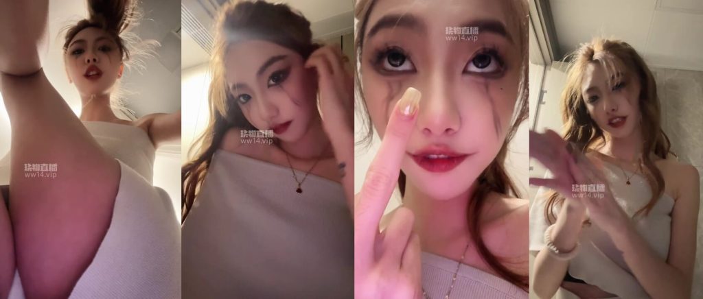 凉子 - 富江妆容盯射 | 羞辱调教