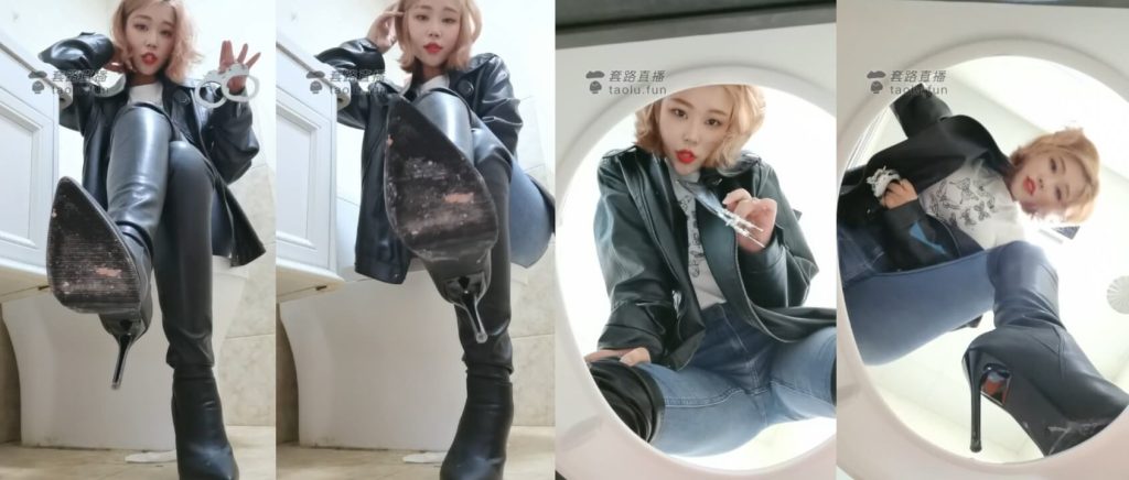 白桃 - 警官玩马桶两次射 | 厕奴调教