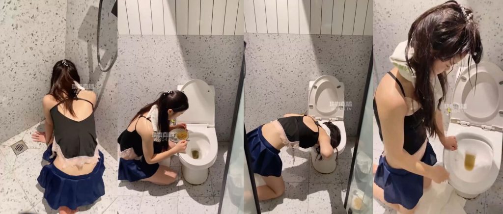 南烟 - 丧智女奴马桶捞黄金吃 | 厕奴调教