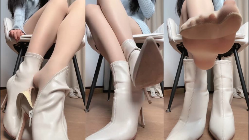 绘子 - 白靴鞋底第一视角 | 脚奴调教