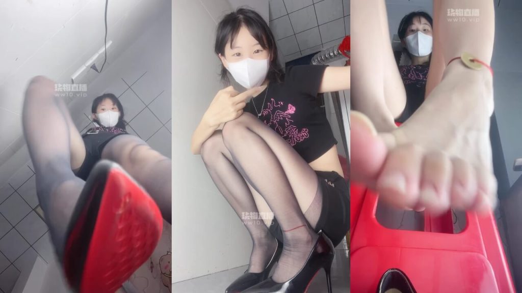 梦梦酱 - 黑丝高跟榨干 | 脚奴调教